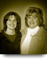 Debbie Anderson (left) and Kathy Stoner (right)